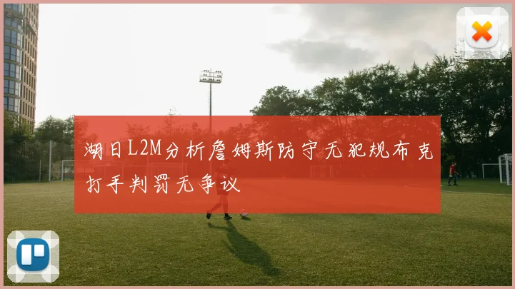 湖日L2M分析詹姆斯防守无犯规布克打手判罚无争议