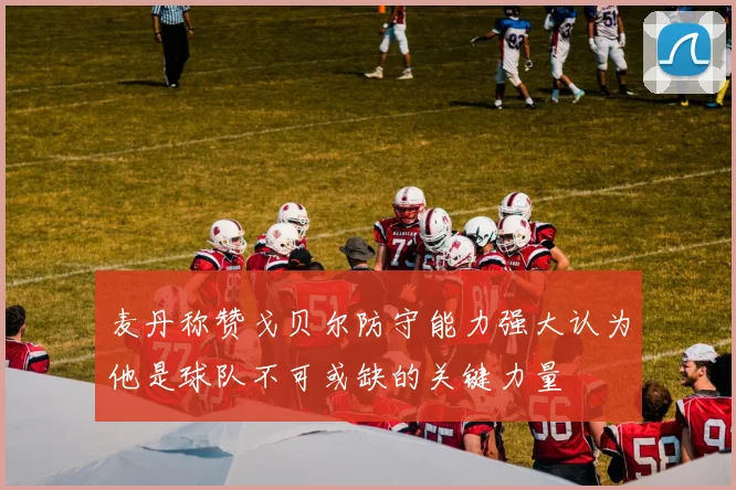 麦丹称赞戈贝尔防守能力强大认为他是球队不可或缺的关键力量